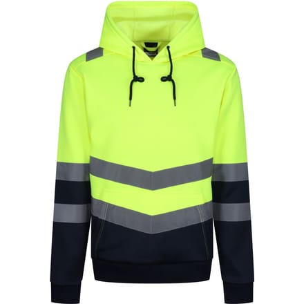 Regatta Heren Overhead High-Vis Hoodie (Geel)