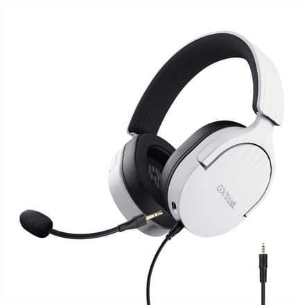 Trust GXT 489W Fayzo - Gaming Headset - Bedraad - 50mm Drivers - Over-ear - Wit