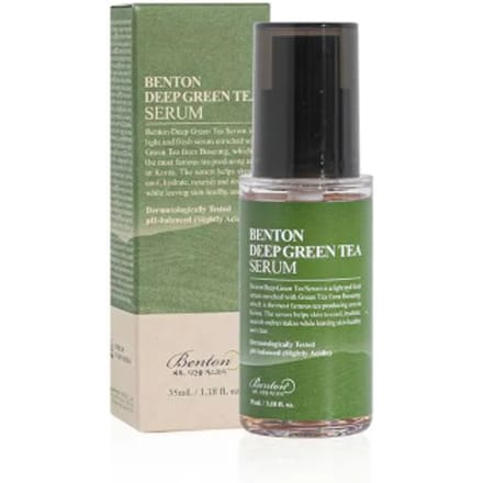Benton, Diep Groene Thee Serum, 1,18 fl oz (35 ml) black