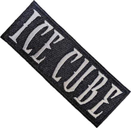 Ice Cube - Logo Patch - Zwart