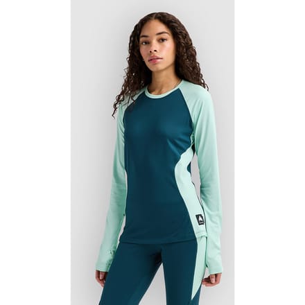 Burton Syn Mwt Bl Crew Base Layer Top blauw