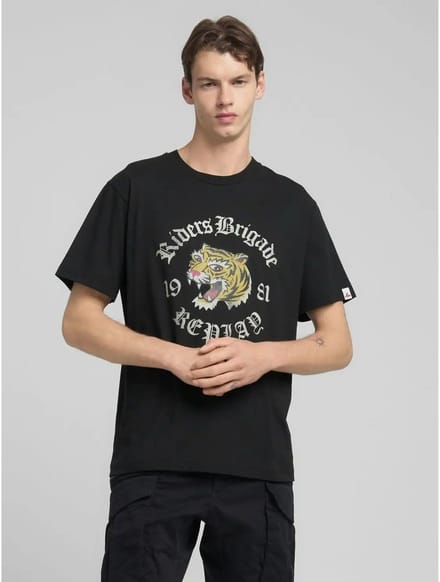 Replay Tijgerprint T-shirt