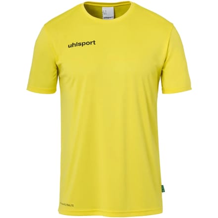 Uhlsport Essential Functioneel T-Shirt Kinderen - Geel / Zwart | Maat: 164