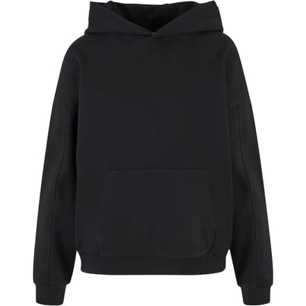 Urban Classics - Organic Oversized Hoodie/trui - L - Zwart