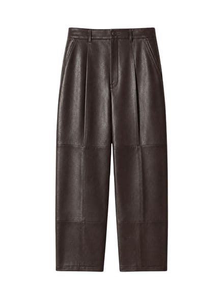 Janice Balti Pantalons Bruin Balti Leer