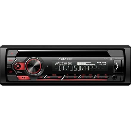 Pioneer Autoradio enkel DIN AppRadio, Bluetooth handsfree, Aansluiting voor stuurbediening