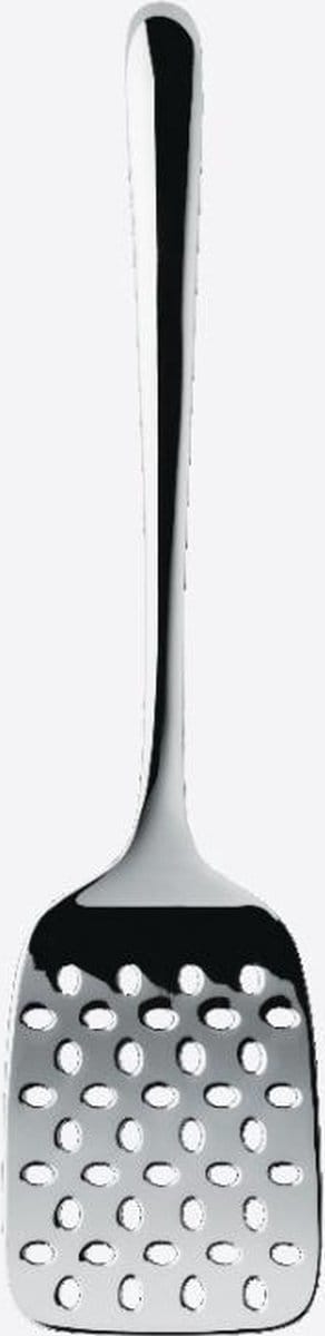 Robert Welch Signature spatel met gaten uit rvs 34cm