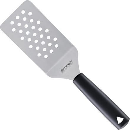 Triangle Paletmes met Knik en Gaatjes – 10 cm RVS – Zwart met Ophangsysteem