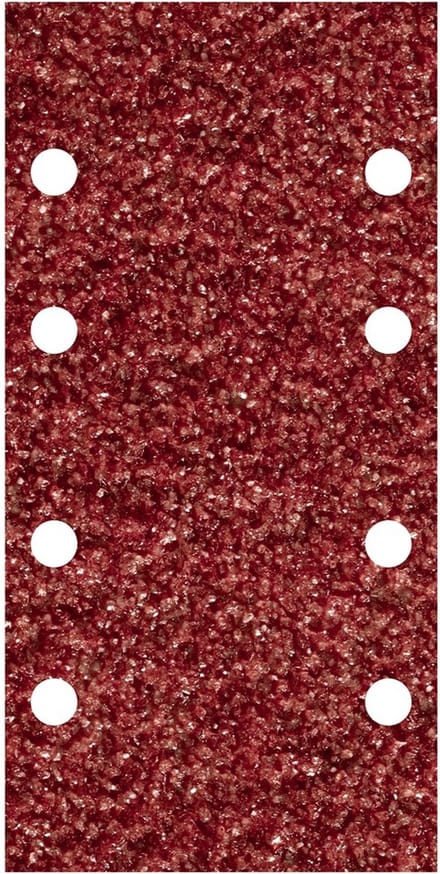 Wolfcraft 1767000 Oscillerend schuurpapier Met klittenband, Geperforeerd Korrelgrootte (num) 80 (l x b) 185 mm x 93 mm 10 stuk(s)