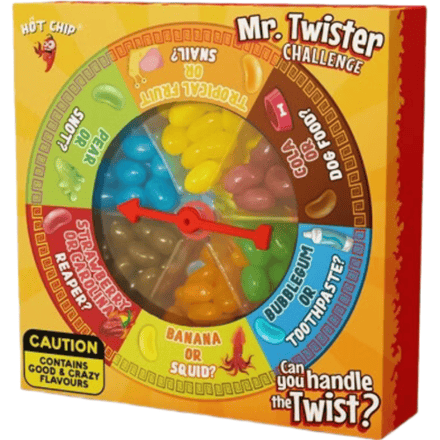 Mr. Twister Jelly Beans Challenge - verrassende smaken - 120 g