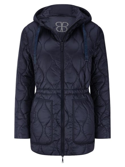 Gewatteerde jas Van BASLER blauw
