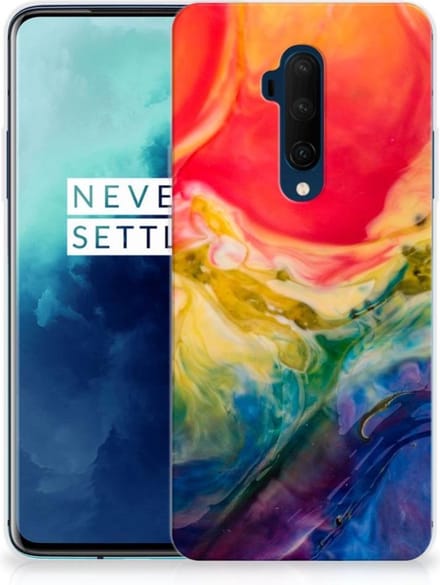 Hoesje maken OnePlus 7T Pro Watercolor Dark