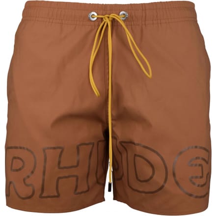 RHUDE Zwemshort Bruin