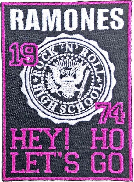 Ramones - High School Patch - Multicolours