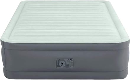 Luchtbed - Opblaasbaar bed - Logeren - Ingebouwde pomp - 137 x 191 cm - Grijs