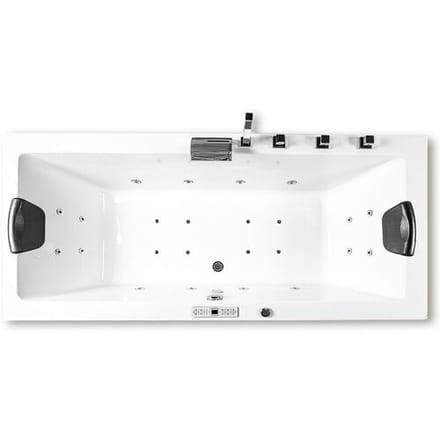 Caribia X-Tube Premium Whirlpool 190 x 90 cm without skirt 80743