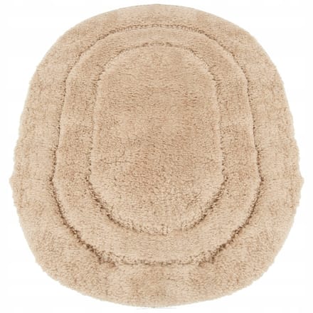 Zachte Beige Badmat Antislip 50x80cm - Absorberend & Wasbaar