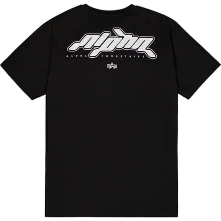 T-shirt Alpha Industries 3D Wavy Backprint