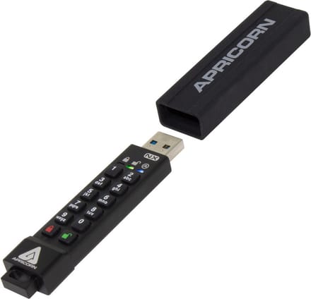 Apricorn ASK3-NX 32GB Robuuste beveiligde USB-stick met Pincode