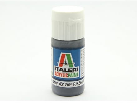 Italeri 4312ap - Flat Extra Dark Sea Grey - Modelbouwverf Acryl