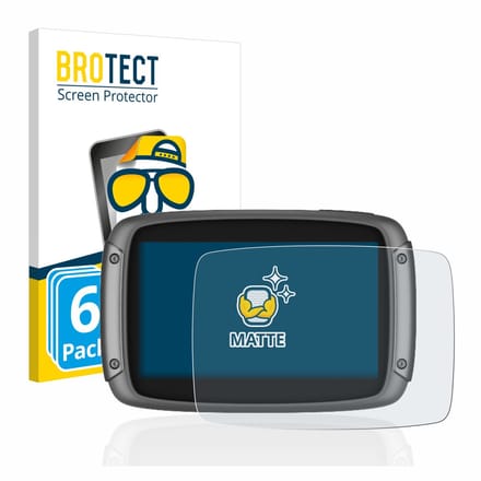 BROTECT - Screenprotector voor TomTom Rider 500 / 550 - Folie Beschermfolie matte 6 Stuks