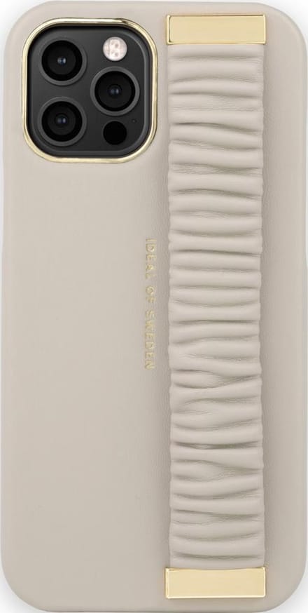 iDeal of Sweden Statement Case Top-Handle voor iPhone 12 Mini Ruffle Cream - Top-Handle