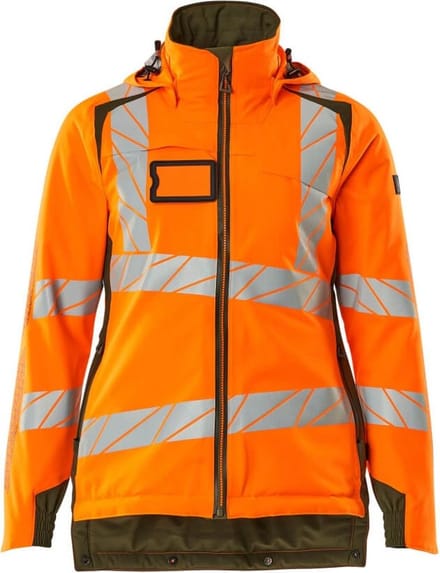 Mascot Accelerate Safe Winterjas 19045-449 - hi-vis oranje/mosgroen - 3XL