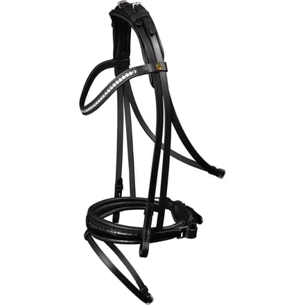 Waldhausen Waldhausen S-Line trenshoofdstel Magic Full Zwart