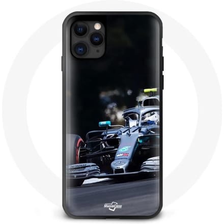 Coque de téléphone - Formula 1 - Valtteri Bottas - iPhone 12 mini - Souple - Noir