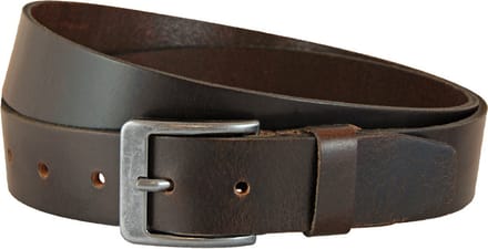 Landley Dames / Heren Jeans Riem uit echt Leer - Casual - Bruin - Riemmaat 85