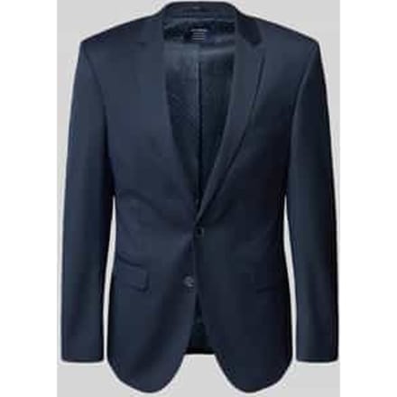 Slim fit colbert met 2 knopen en geweven motief