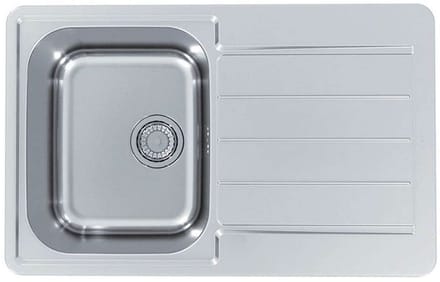 Alveus Line Max - Spoelbak, 79x50 cm, rvs 1136608