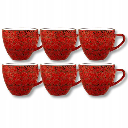 Wilmax England Kopje 300 ml Rood Porselein WL-667236/A