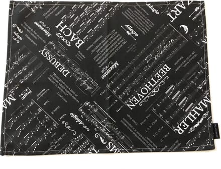 Placemat, Componisten