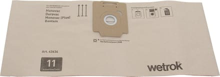 Stofzuigerzak Papier - Wetrok MV11 (P-10) 42634
