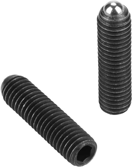 Set van 10 Stuks M8 Veerplungers met Hexaansluiting van Koolstofstaal voor Diverse Toepassingen