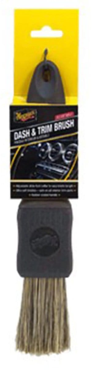 Meguiar’s Dash & Trim Brush – Interieurborstel Auto – Verstelbare Zachte Borstelharen – Auto Detailing Borstel