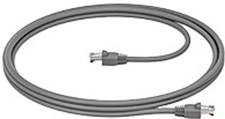 Logitech Cat5e Kit - patch cable - graphite - Grijs - 3m