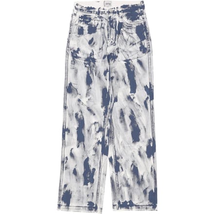 Jeans Man verf broek wit