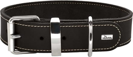 Hunter Halsband Aalborg Special Zwart - Hondenhalsband - 55 cm