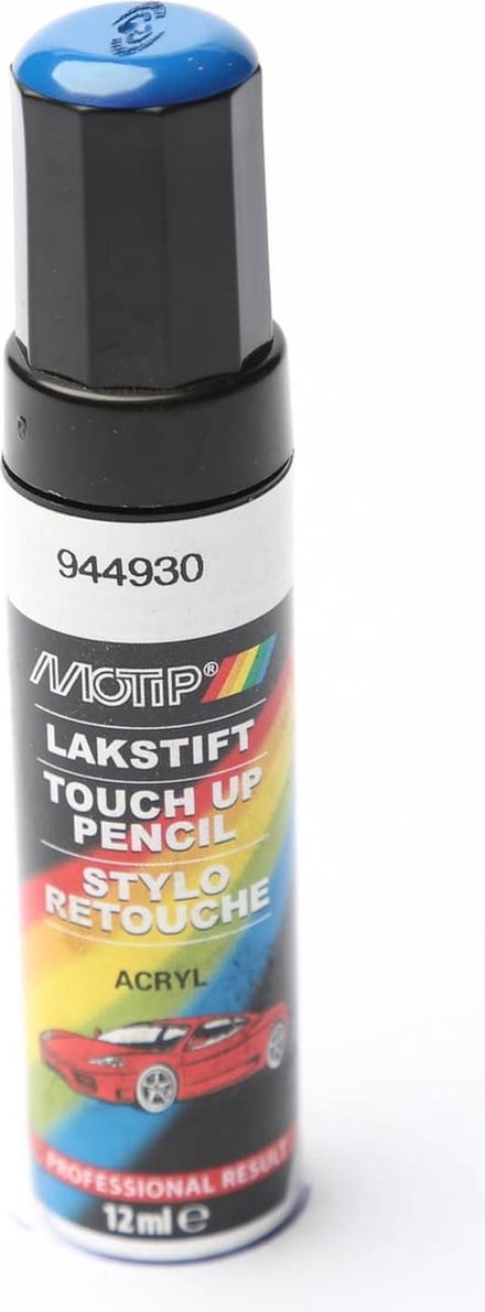 Motip 944930 - Auto lakstift - Blauw - 12 ml