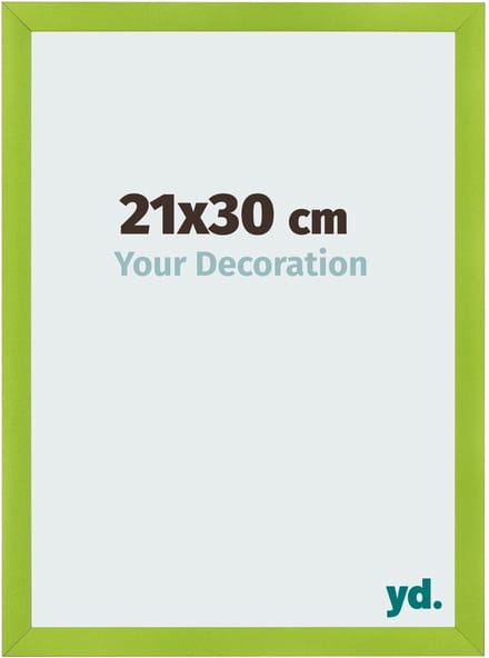 Your Decoration - Fotolijst 21x30 cm - MDF - Groen - Pisa