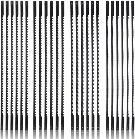 Solidchoice - 24 Stuks Decoupeerzaagbladen van Carbonstaal