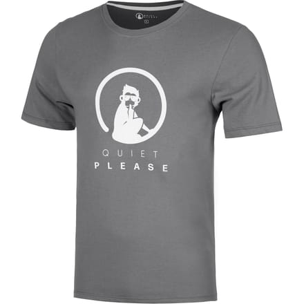 Quiet Please Trainings T-shirt Heren