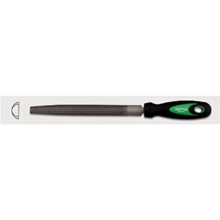 Vijl TOPTUL 200mm, halbrond