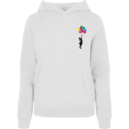 Dames Hoodie Merchcode Girl Floating Away