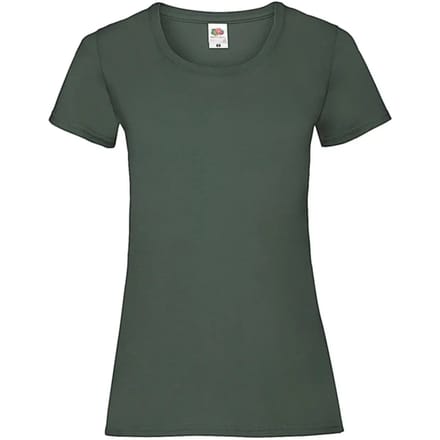 Dames-T-shirt Fruit of the Loom Valueweight