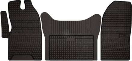 Wielganizator SolidPRO - Rubberen Automatten - Iveco Daily VI - Zwart - Perfecte Pasvorm