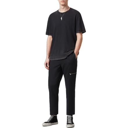 AllSaints Harding Trouser Black Größe: W28 | Maßgeschneiderte Hosen Outlet | Herren | Schwarz