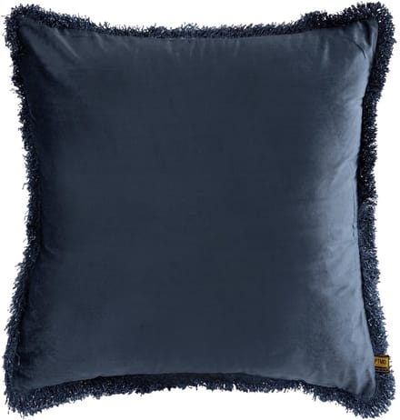 PTMD Nous Sierkussen - 60x3x60 cm - Fluweel - Blauw